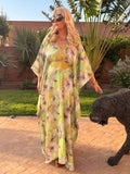 Kaftan - Ikat Gold Dream Maxi