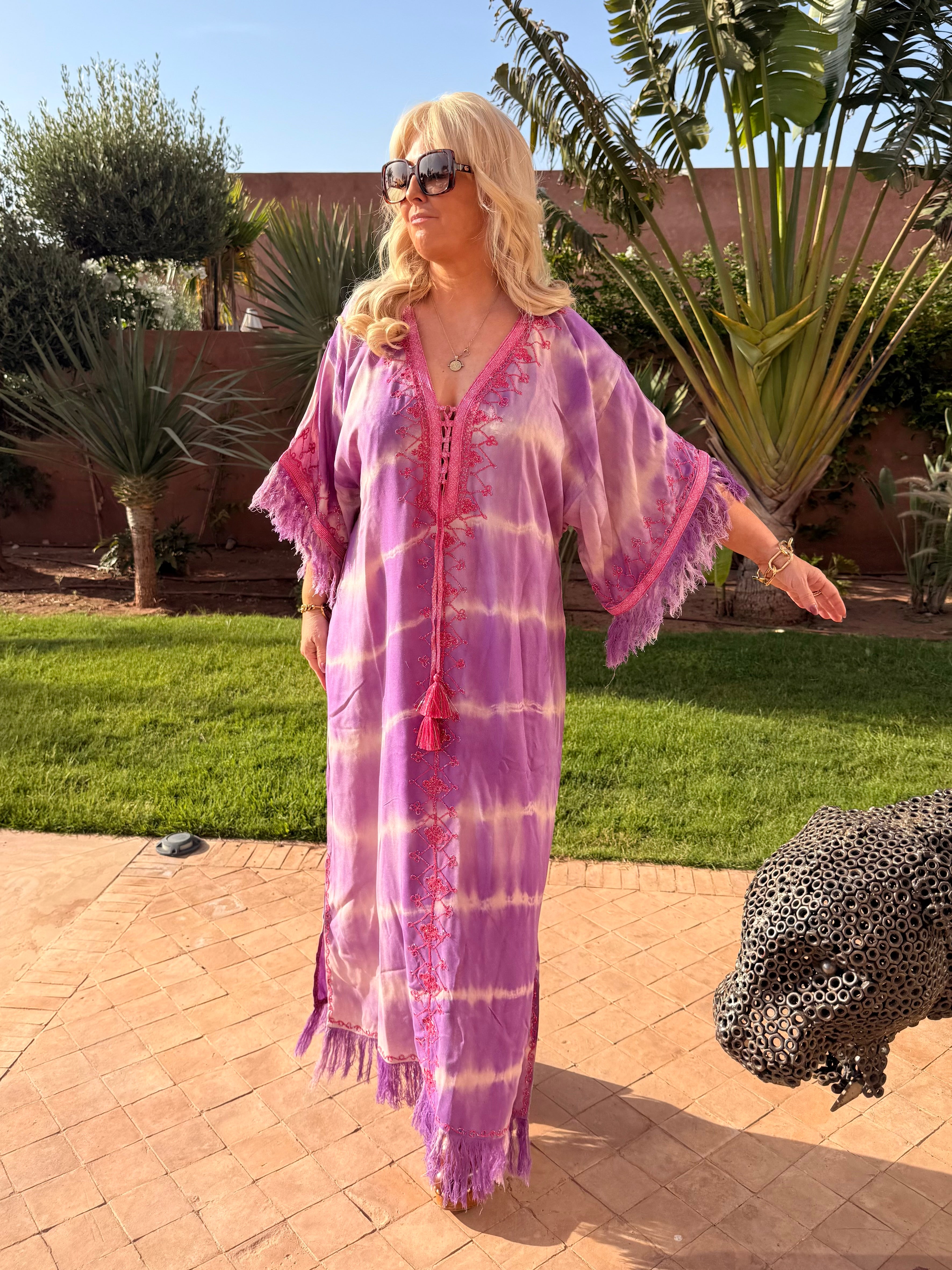 Kaftan - Talitha Violet Visions Tie-Dye