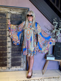 Stevie short “Marrakech Kaleidoscope blue