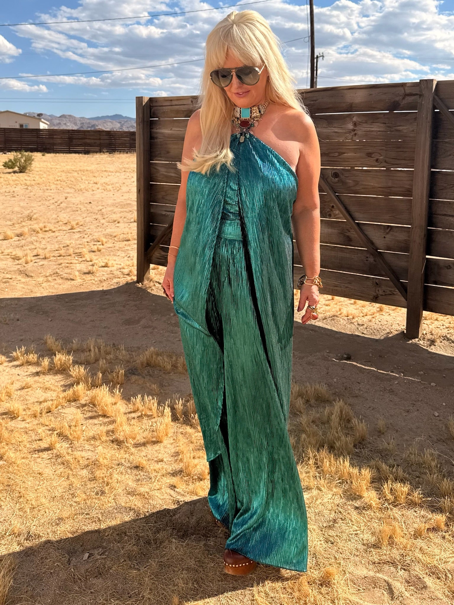 Lamond - Teal Metallic