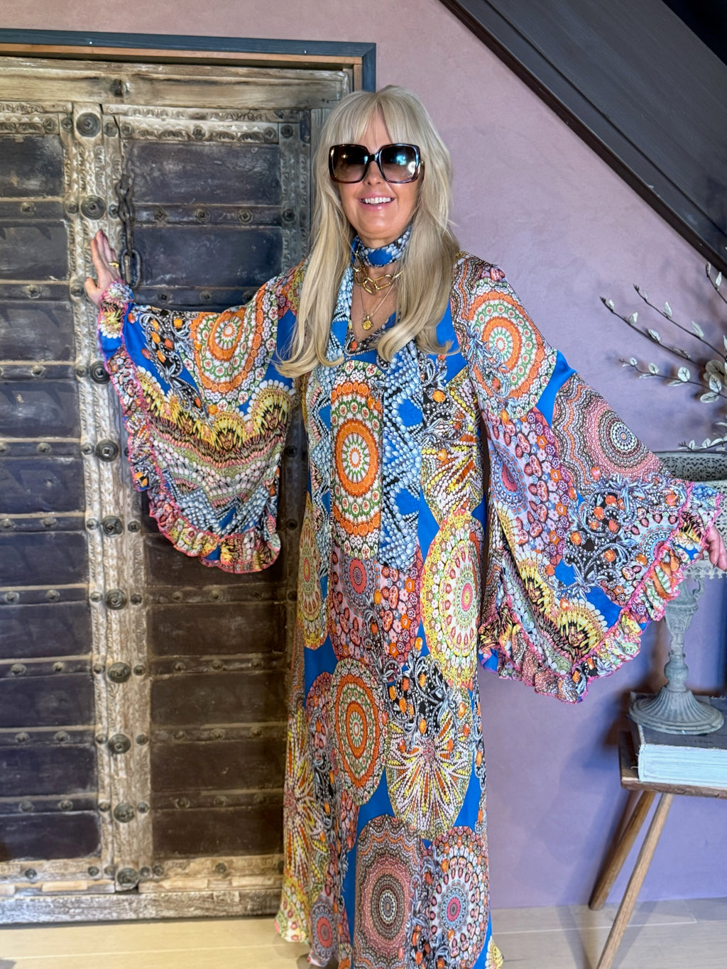 Stevie - Marrakech Mandala Blue