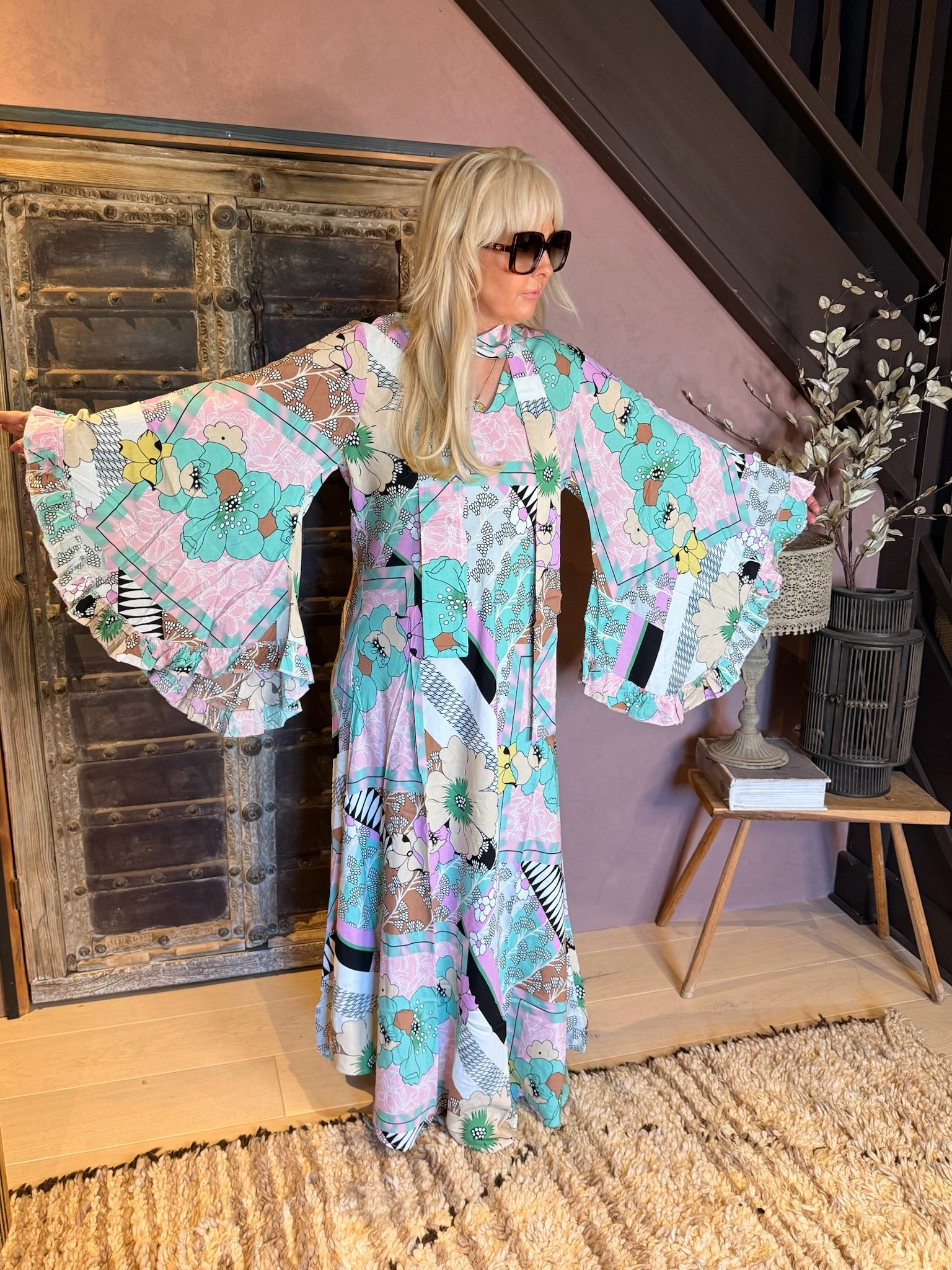 Stevie - Patchwork Pastel Floral