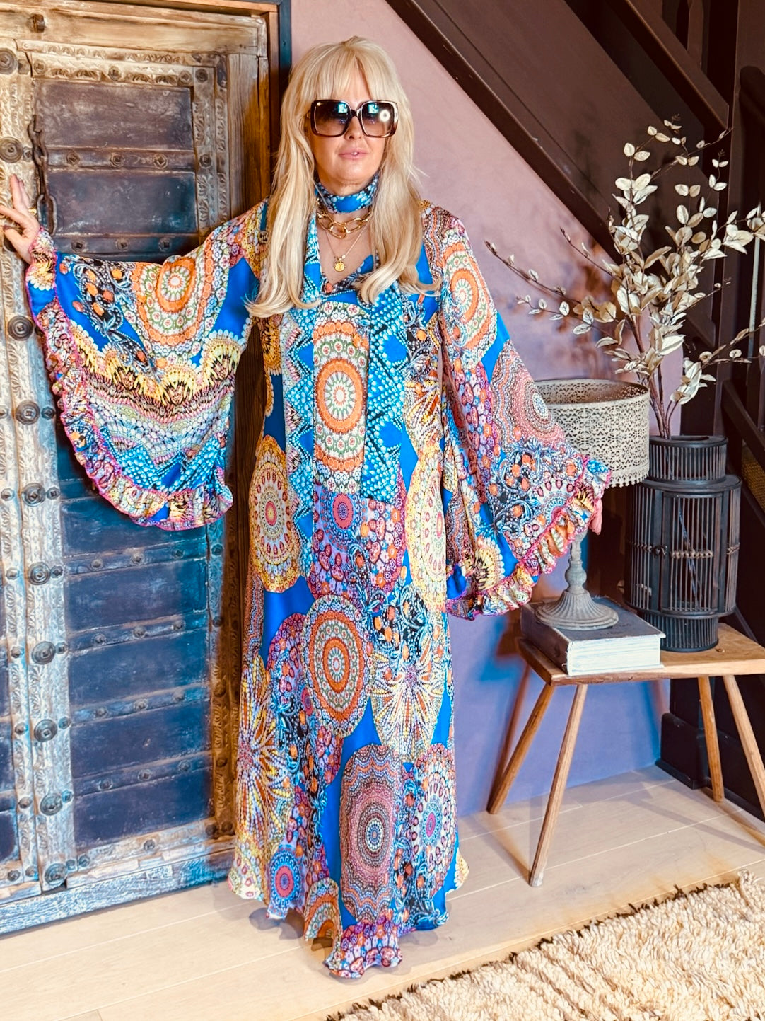 Stevie - Marrakech Mandala Blue