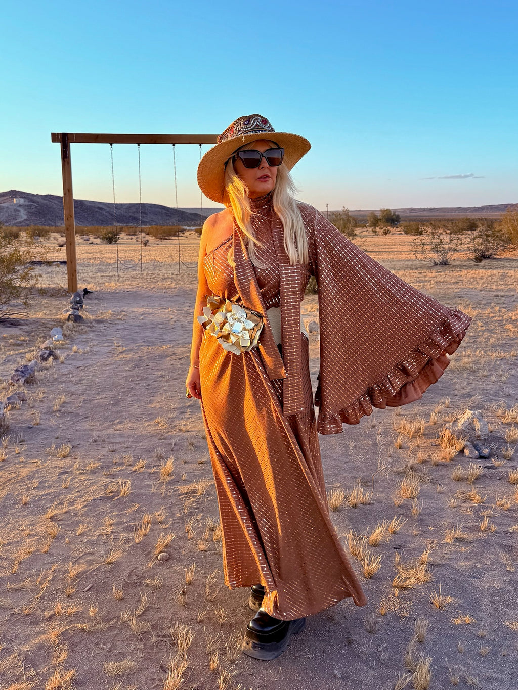Stevie one Shoulder Mojave Dusk