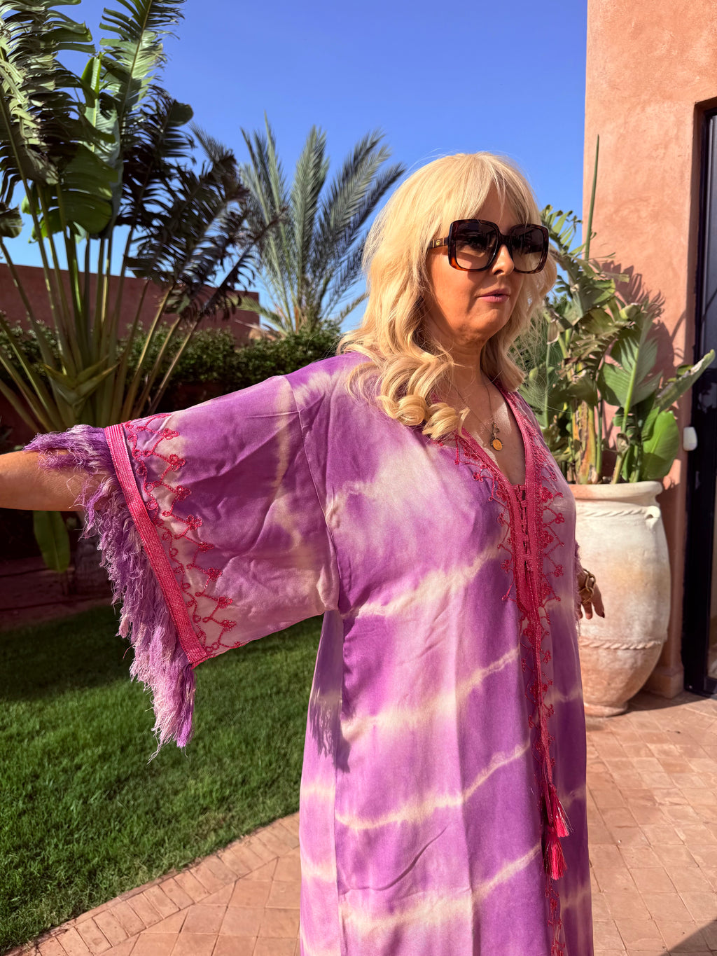 Kaftan - Talitha Violet Visions Tie-Dye