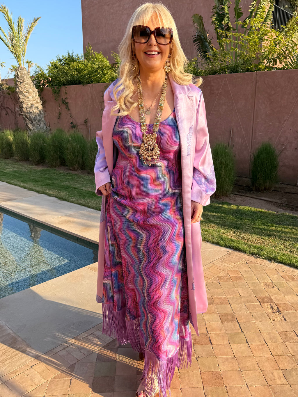 Spencer - Marrakech Pink Swirl Set