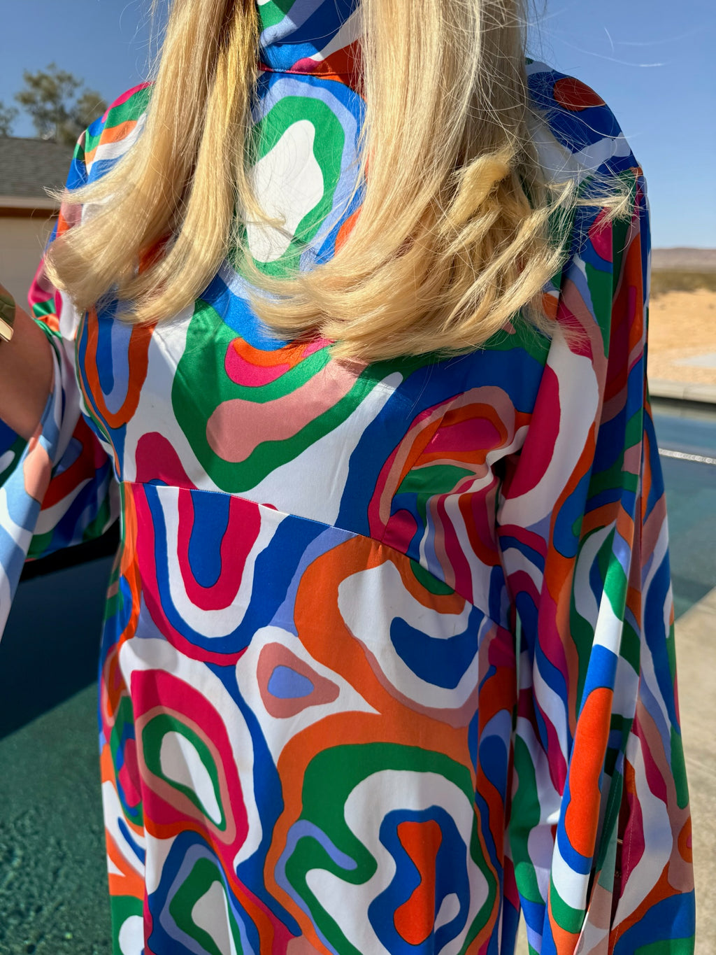 Kime - Psychedelic 70s Multi Print