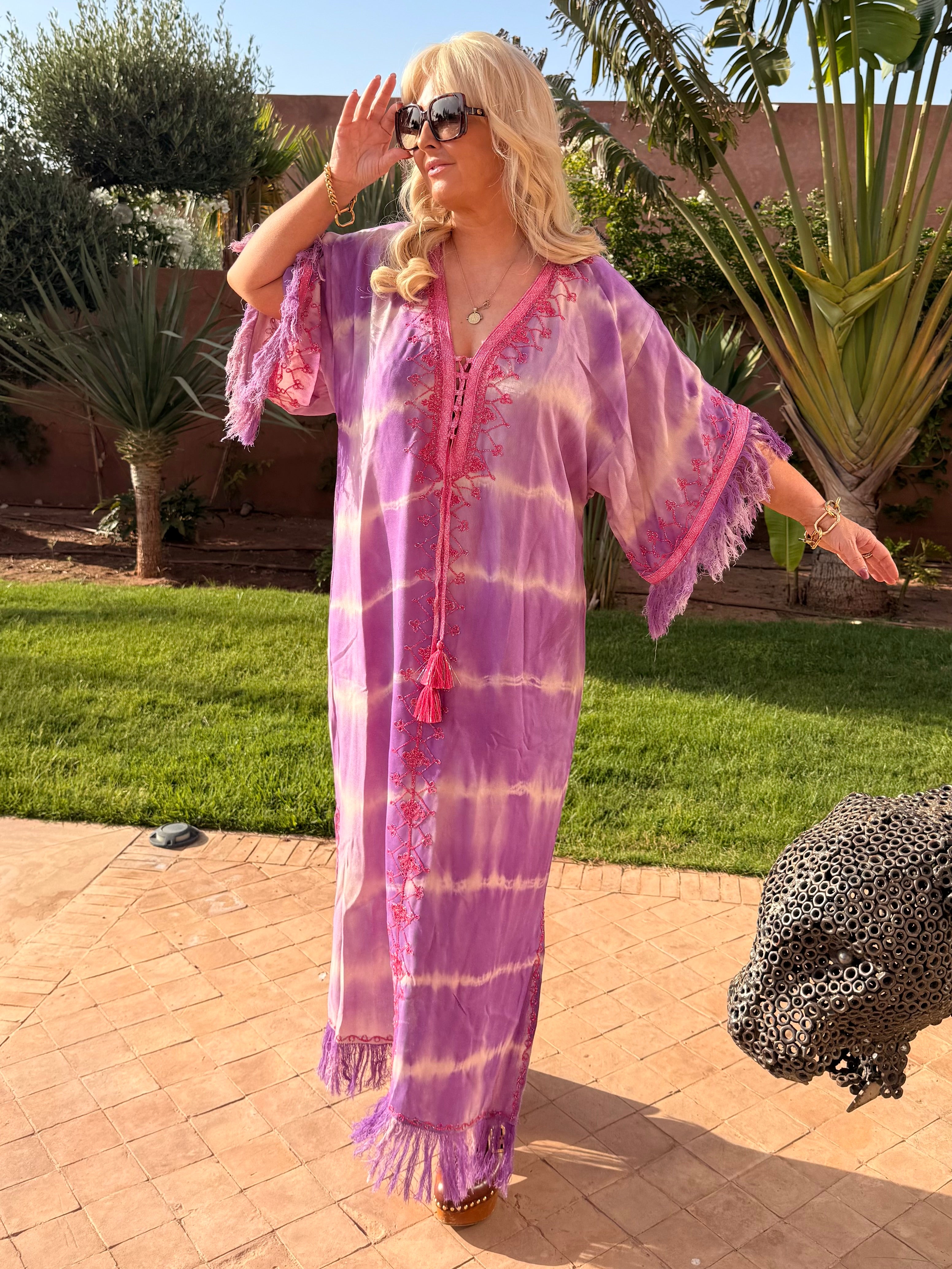 Kaftan - Talitha Violet Visions Tie-Dye