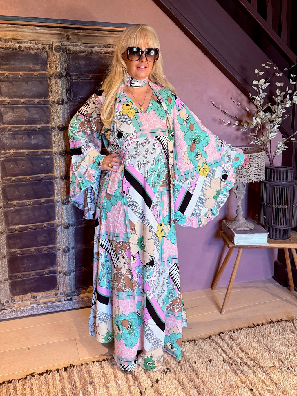 Stevie - Patchwork Pastel Floral