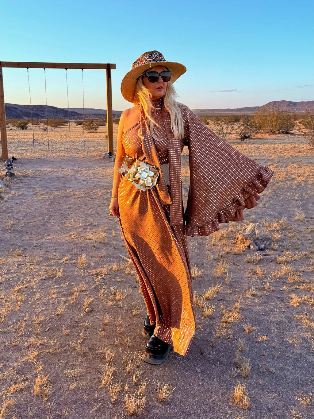 Stevie one Shoulder Mojave Dusk