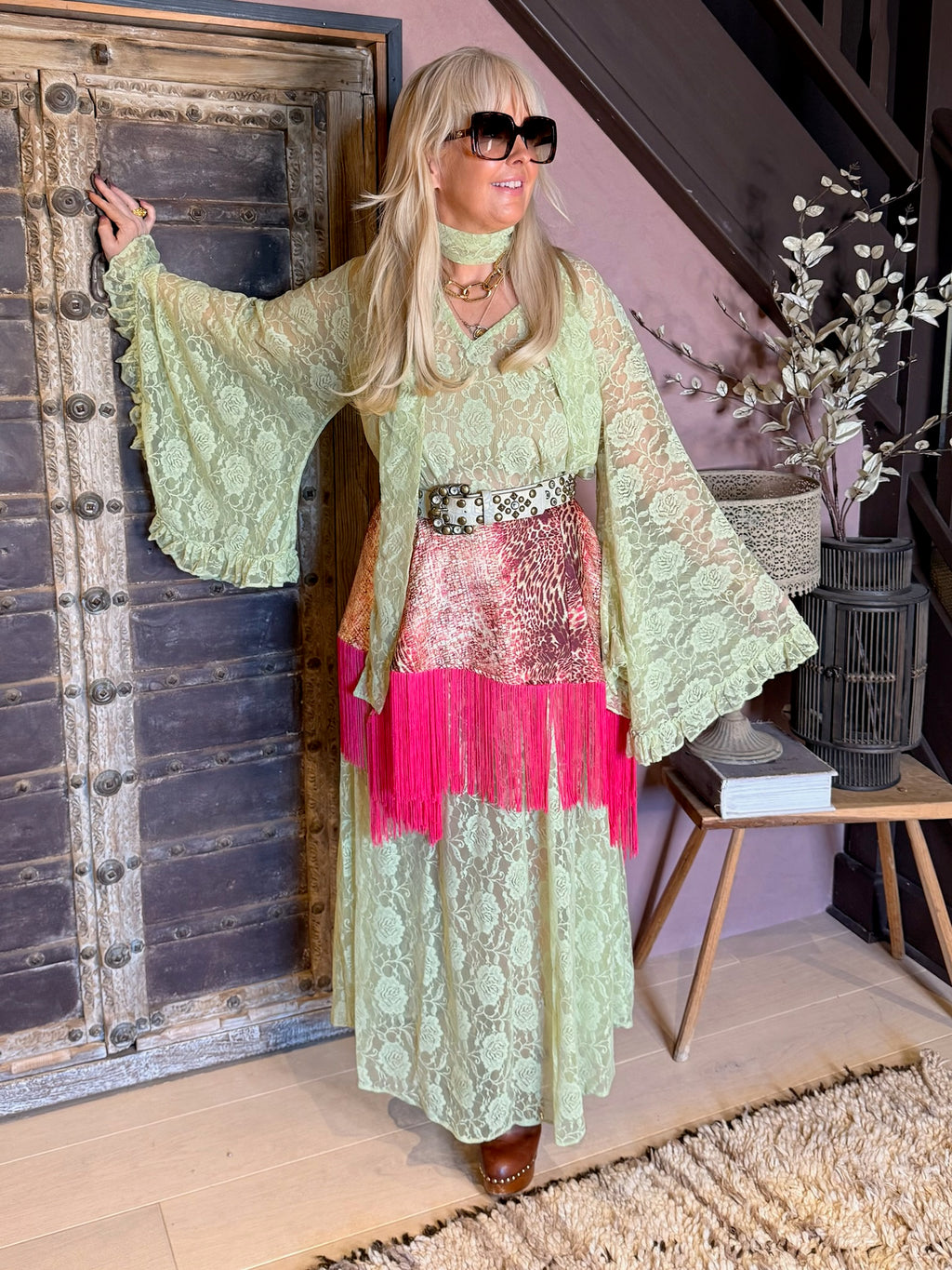 Stevie - Pistachio Lace