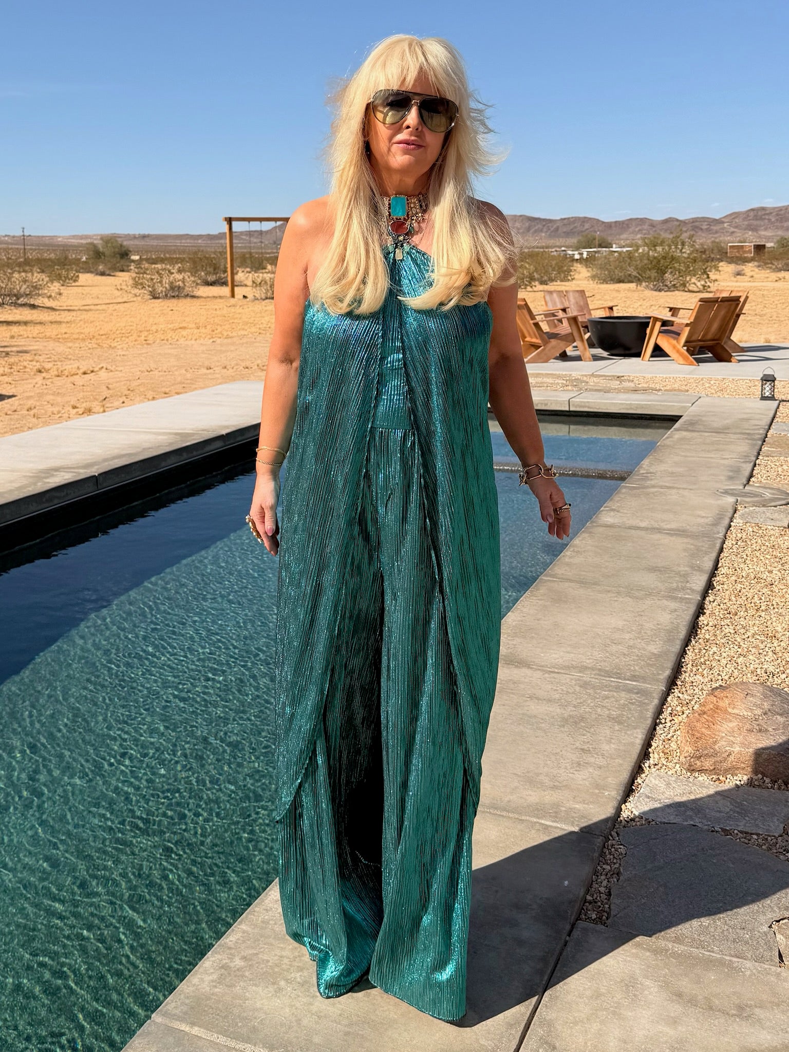 Lamond - Teal Metallic