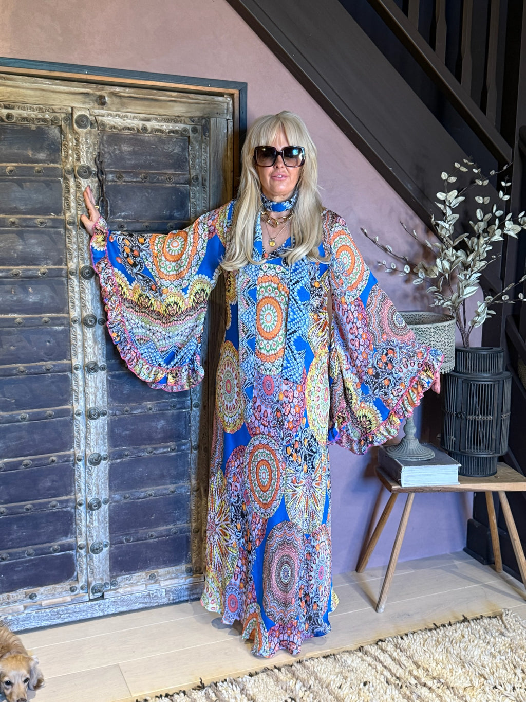 Stevie - Marrakech Mandala Blue