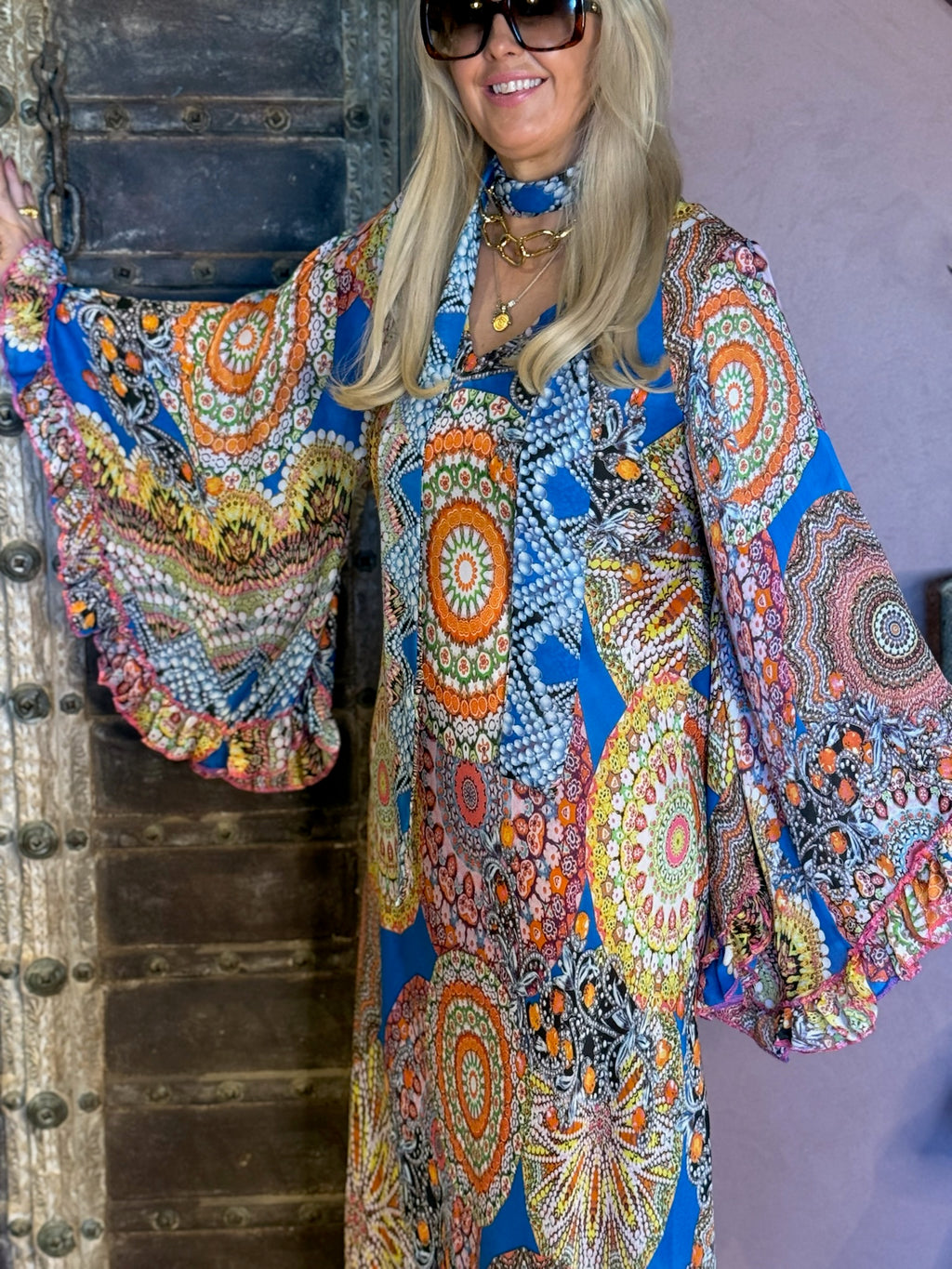 Stevie - Marrakech Mandala Blue