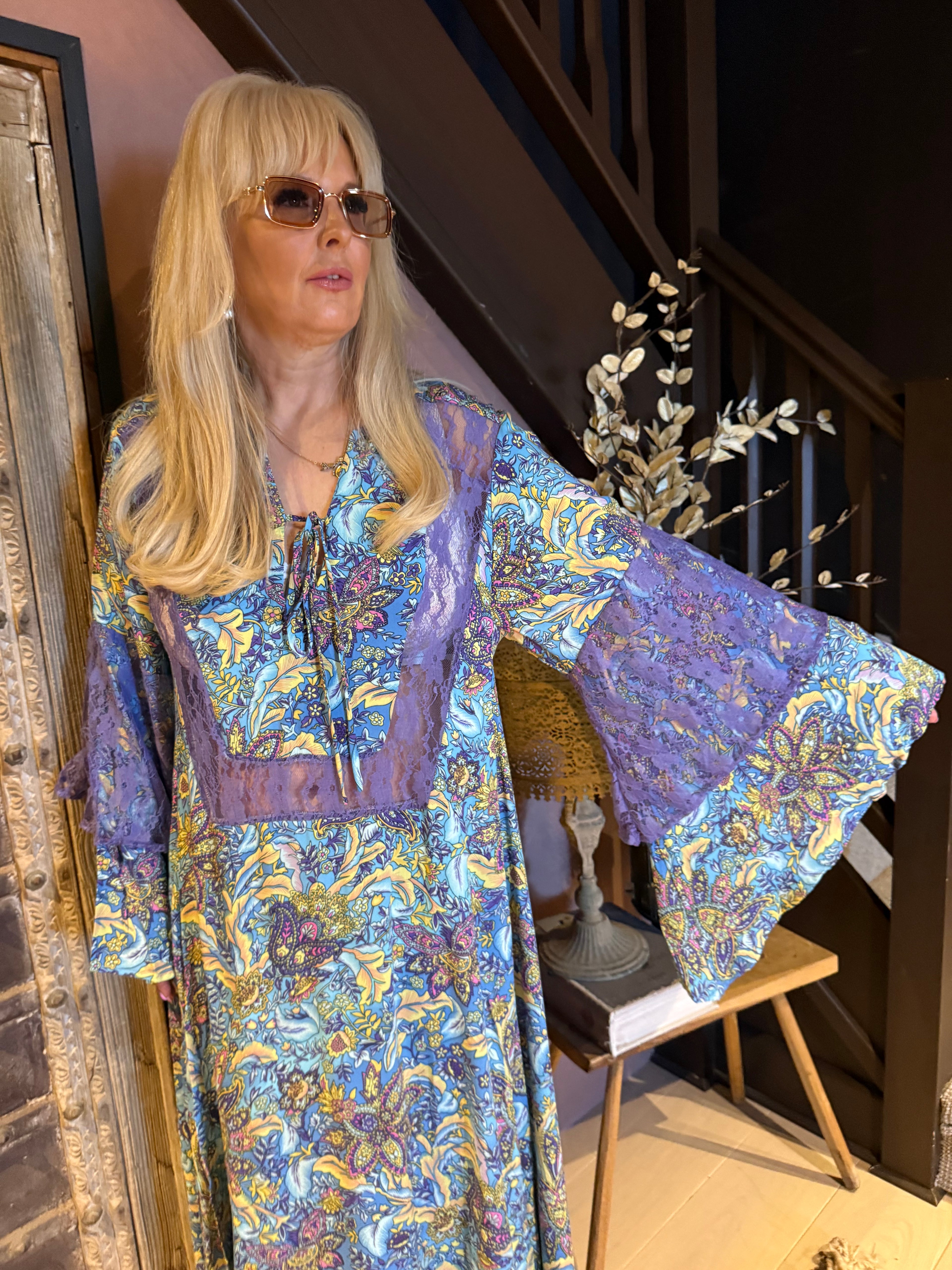 Dora - Bluebell Paisley