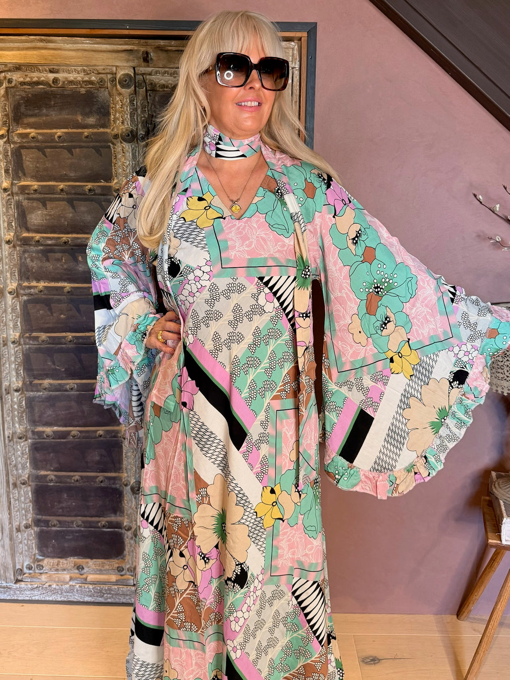 Stevie - Patchwork Pastel Floral