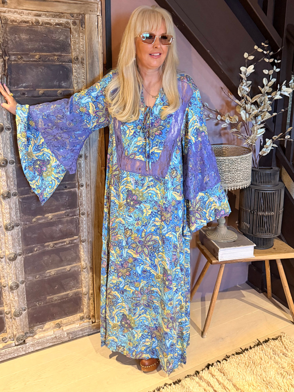 Dora - Bluebell Paisley