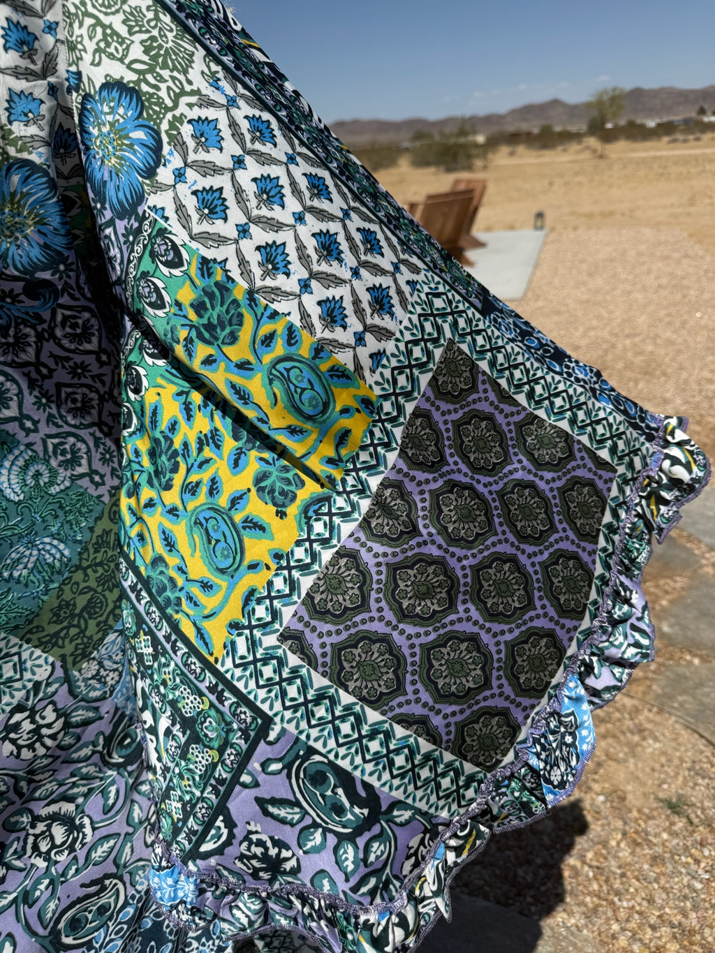 Stevie - 70’s Boho Multi Print