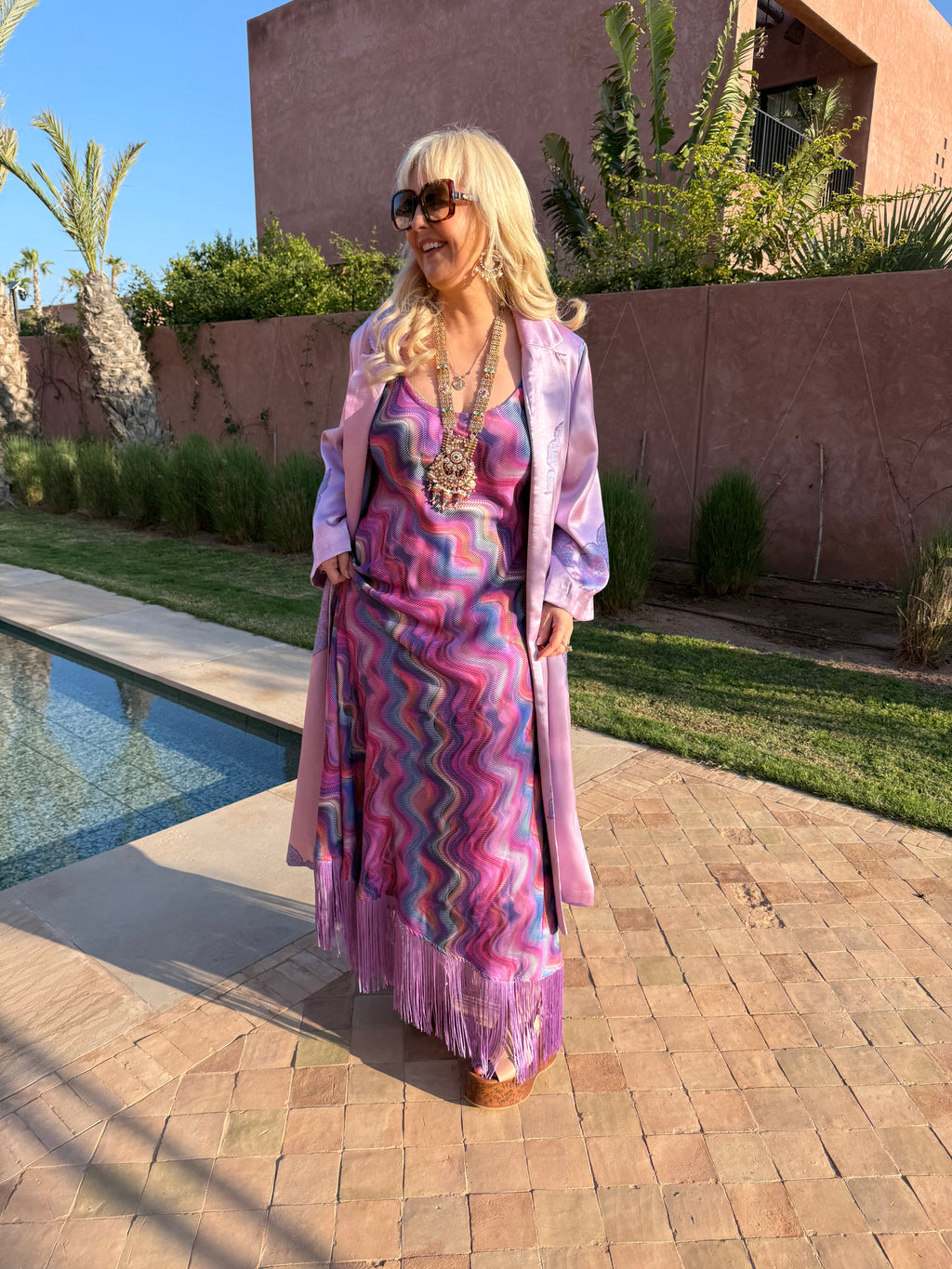 Spencer - Marrakech Pink Swirl Set