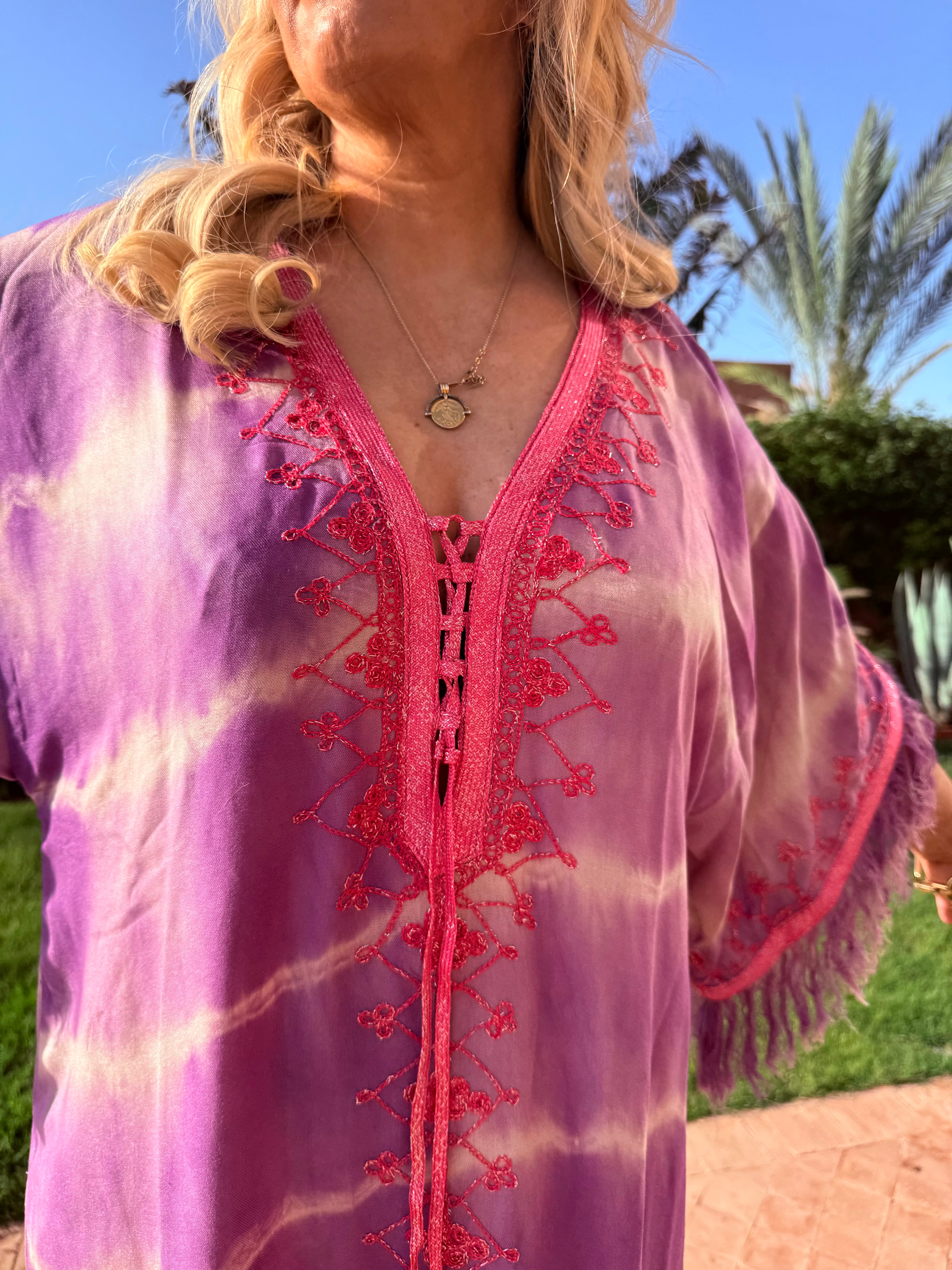 Kaftan - Talitha Violet Visions Tie-Dye