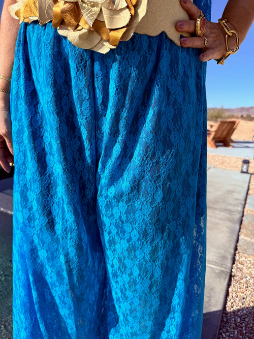 Caz - Turquoise Lace