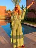 Salma - Green Pastel Metallic