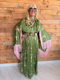 Chloe - Marrakech Meadow With Pink Fringe